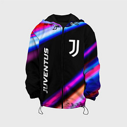 Куртка с капюшоном детская Juventus speed game lights, цвет: 3D-черный