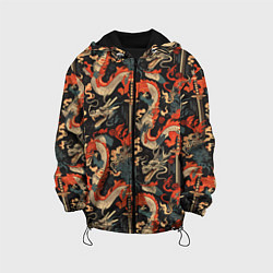 Детская куртка Паттерн с драконом