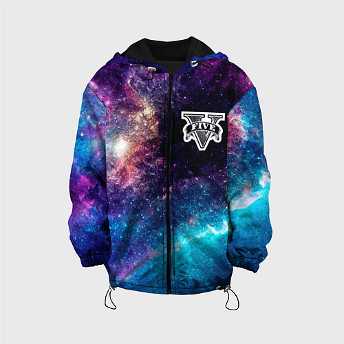 Детская куртка GTA space game / 3D-Черный – фото 1