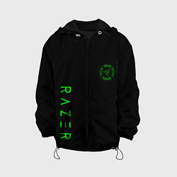 Куртка с капюшоном детская Razer brend game, цвет: 3D-черный