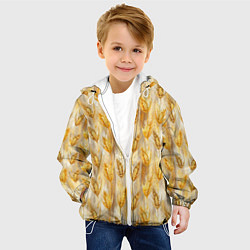 Куртка с капюшоном детская Золотая нива, цвет: 3D-белый — фото 2