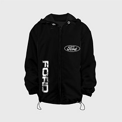 Детская куртка Ford logo white steel