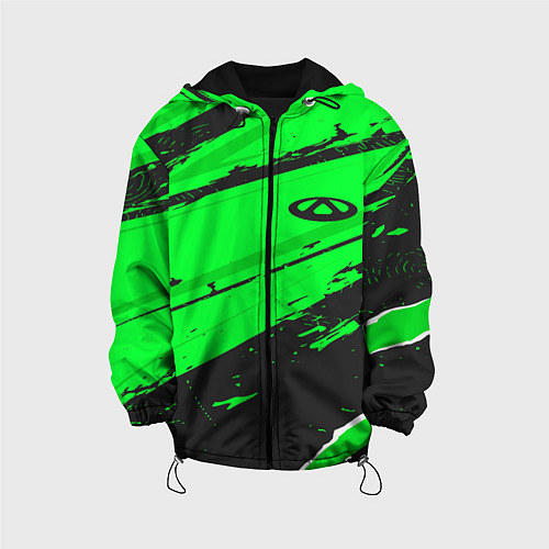 Детская куртка Chery sport green / 3D-Черный – фото 1