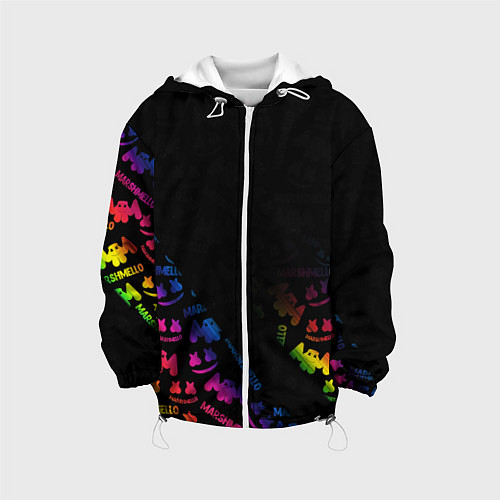 Детская куртка Marshmello neon dj / 3D-Белый – фото 1