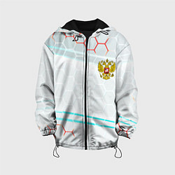 Детская куртка Герб РФ броня текстура