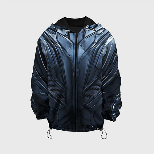 Детская куртка Металлический карбон / 3D-Черный – фото 1