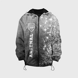 Детская куртка Arsenal - grey gradient по-вертикали