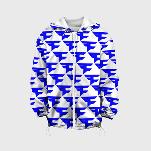 Детская куртка Faze clan team / 3D-Белый – фото 1