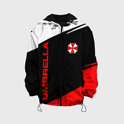 Куртка с капюшоном детская Umbrella corporation - resident evil, цвет: 3D-черный