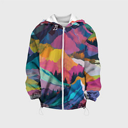 Детская куртка Красочные горы