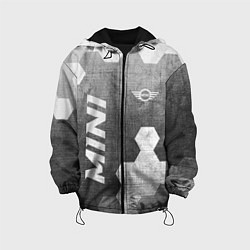 Детская куртка Mini - grey gradient вертикально