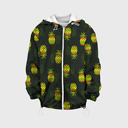 Детская куртка Ананасовый паттерн