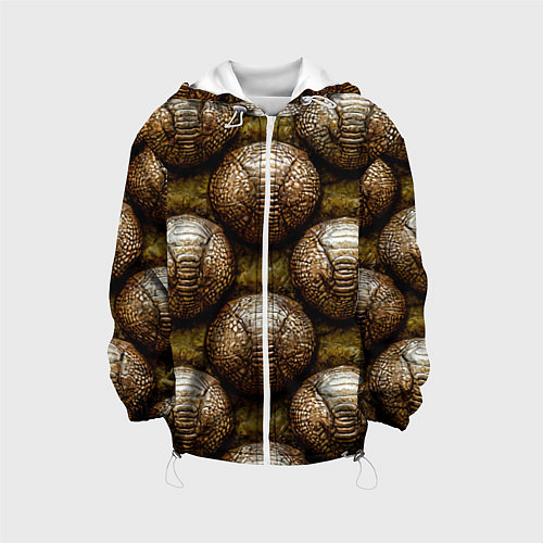 Детская куртка Броненосцы / 3D-Белый – фото 1