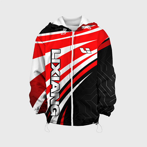 Детская куртка Lixiang- red sport uniform / 3D-Белый – фото 1