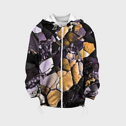 Детская куртка Чёрно-жёлтый камень