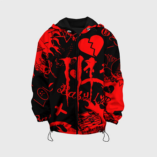 Детская куртка Lil peep monster energy / 3D-Черный – фото 1