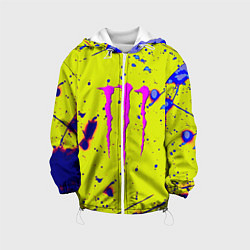 Детская куртка Monster energy краски