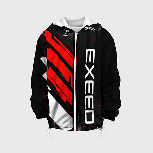 Детская куртка Exeed - red uniform / 3D-Белый – фото 1