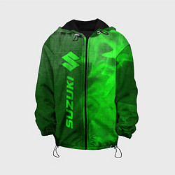 Детская куртка Suzuki - green gradient по-вертикали