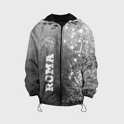 Куртка с капюшоном детская Roma - grey gradient по-вертикали, цвет: 3D-черный