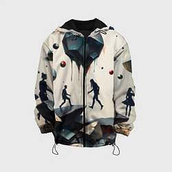 Детская куртка Сюрреалистичные люди и камни