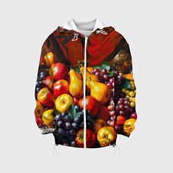 Детская куртка Фруктовый натюрморт