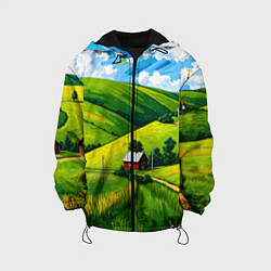 Детская куртка Русская деревенька