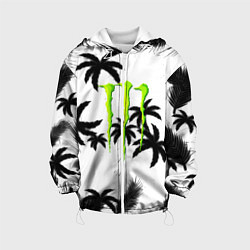 Детская куртка Monster energy пальмы