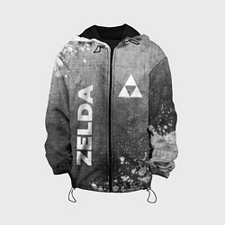 Детская куртка Zelda - grey gradient вертикально