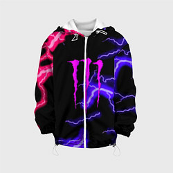 Детская куртка Monster energy неоновый шторм