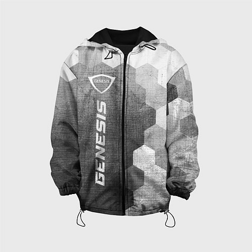Детская куртка Genesis - grey gradient по-вертикали / 3D-Черный – фото 1