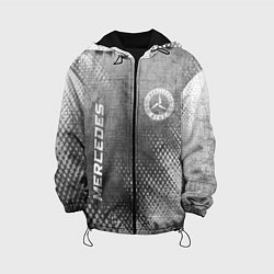Детская куртка Mercedes - grey gradient вертикально