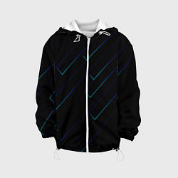 Детская куртка Color blue black