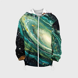 Детская куртка Зеленая вселенная