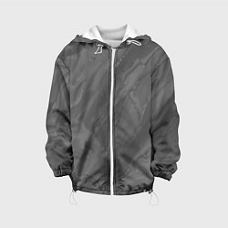 Детская куртка Серая текстура каменная мрамор