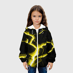 Куртка с капюшоном детская The rift, цвет: 3D-белый — фото 2