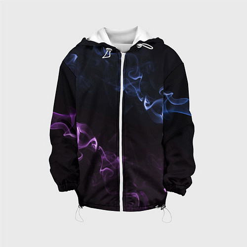 Детская куртка Color black blue pink / 3D-Белый – фото 1