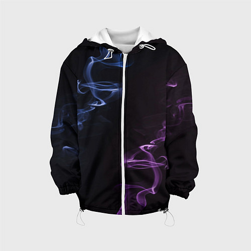 Детская куртка Color black blue pink / 3D-Белый – фото 1