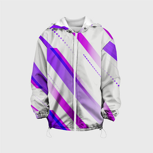 Детская куртка Color white pink / 3D-Белый – фото 1