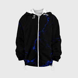 Детская куртка Color black blue
