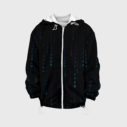Детская куртка Color black blue / 3D-Белый – фото 1
