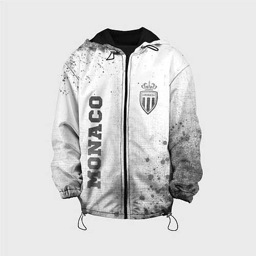 Детская куртка Monaco - white gradient вертикально / 3D-Черный – фото 1