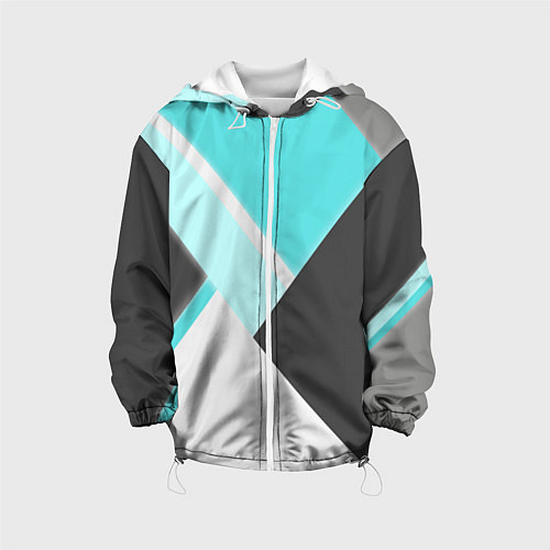 Детская куртка Color black blue / 3D-Белый – фото 1