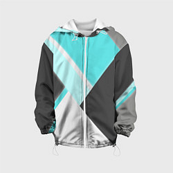 Детская куртка Color black blue