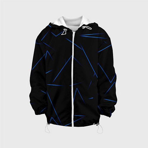 Детская куртка Color blue line / 3D-Белый – фото 1
