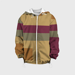 Детская куртка Цветной геометрический абстрактный паттерн