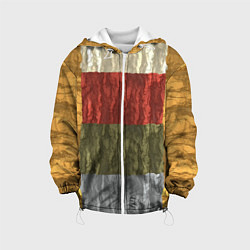Детская куртка Цветной узор абстрактная графика