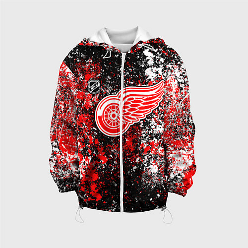 Детская куртка Detroit Red Wings NHL black / 3D-Белый – фото 1