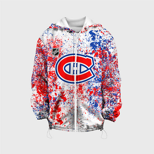 Детская куртка Montreal Canadiens NHL white / 3D-Белый – фото 1