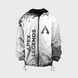 Куртка с капюшоном детская Apex Legends - white gradient вертикально, цвет: 3D-черный